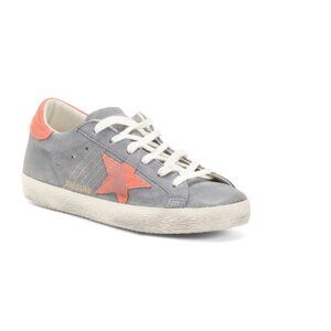 GOLDEN GOOSE Blue Made In Italy Suede Sneakers
